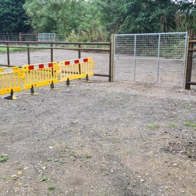 Bells Barns Dog Field, Lightwater in Surrey