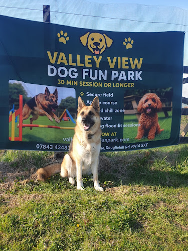 valley view dog fun park in Greenock